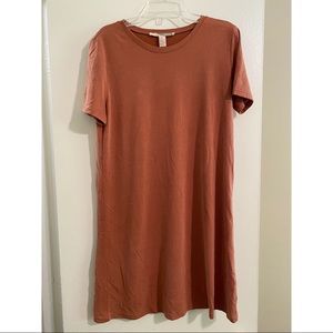 Forever 21 burnt orange M t-shirt dress